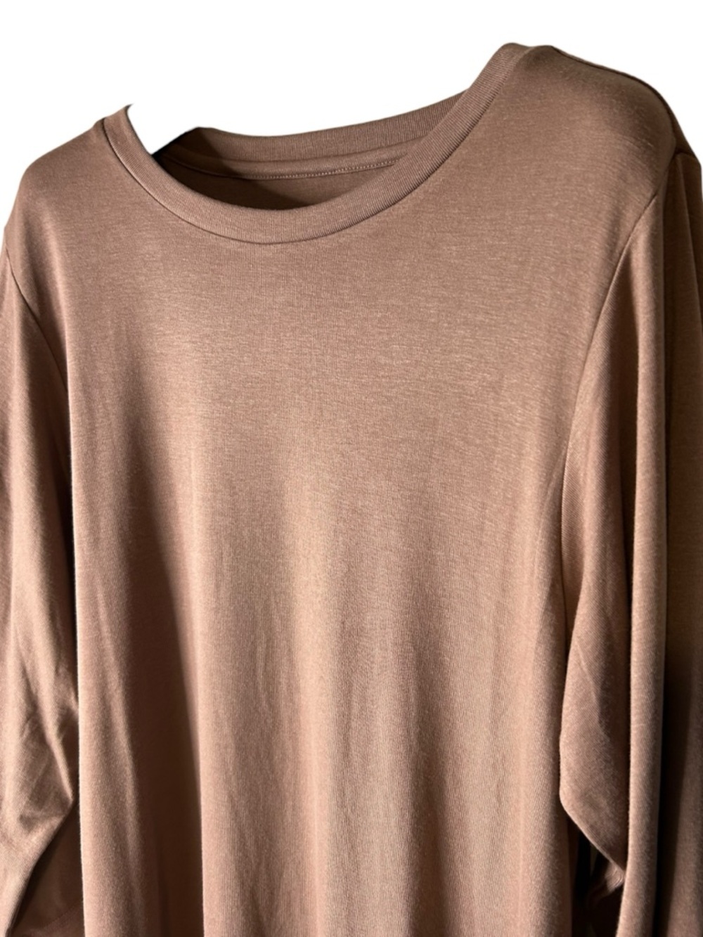 Free People Free-Est Good Feels Tee Mini Dress Brown NWT Small - Picture 4 of 14